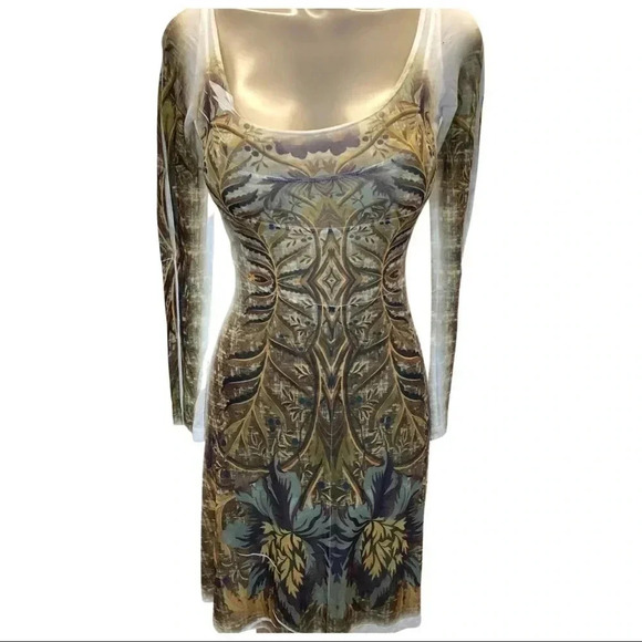 Alchemic Size Small  Sublimation Body Sculpting Print Dress Exclusive Print. - Picture 2 of 4